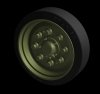 Panzer Art RE35-652 M4 “Sherman” HVSS road wheels 1/35